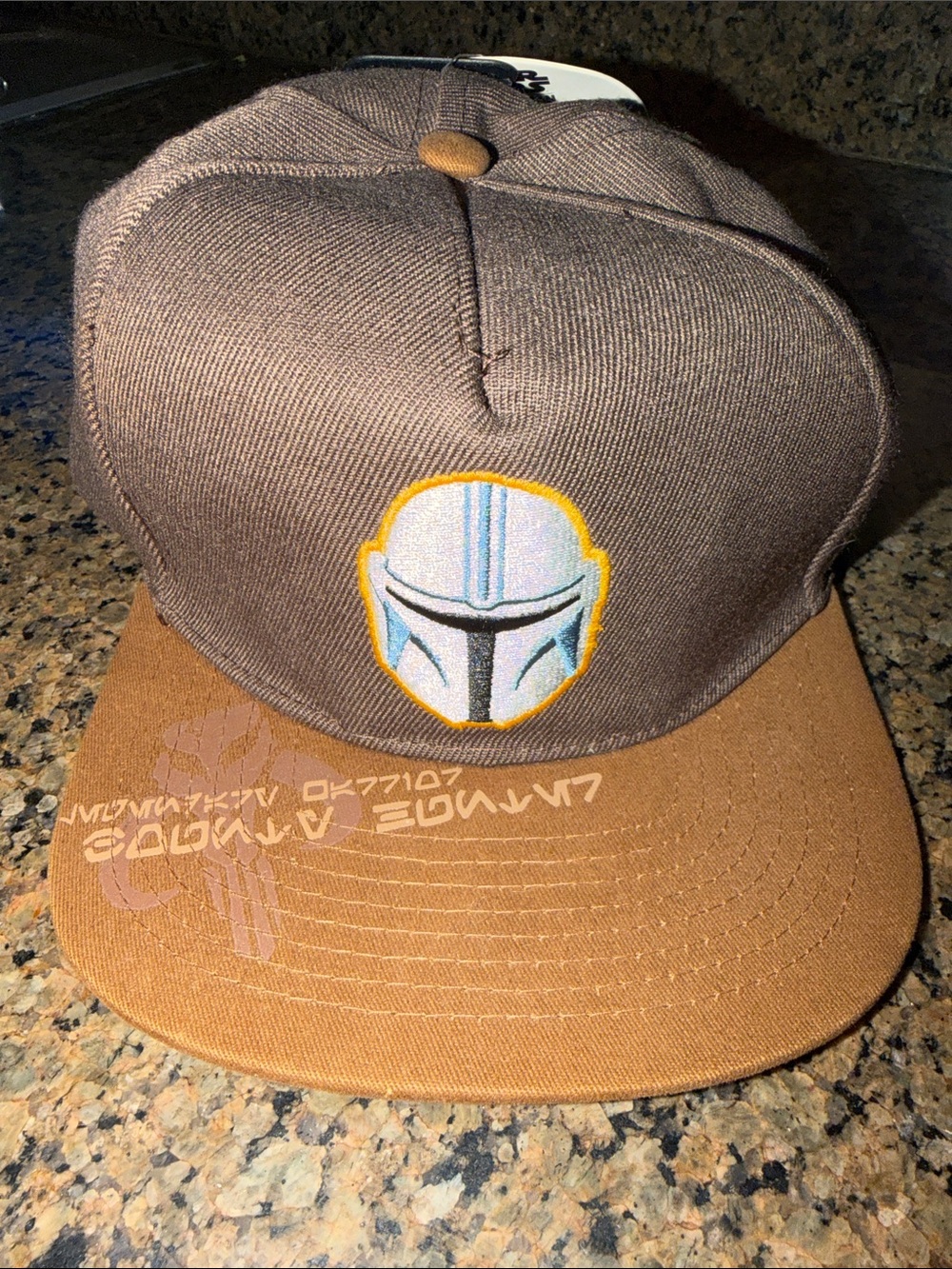 Funko Mandalorian Snapback Hat Tag